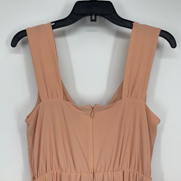 BCBGeneration Dress Pink V Neck Sleeveless Mini Jersey Romantic - Picture 10 of 12
